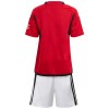 Manchester United Domácí 2023-24 - Dětské Fotbalové Dresy (S/S)